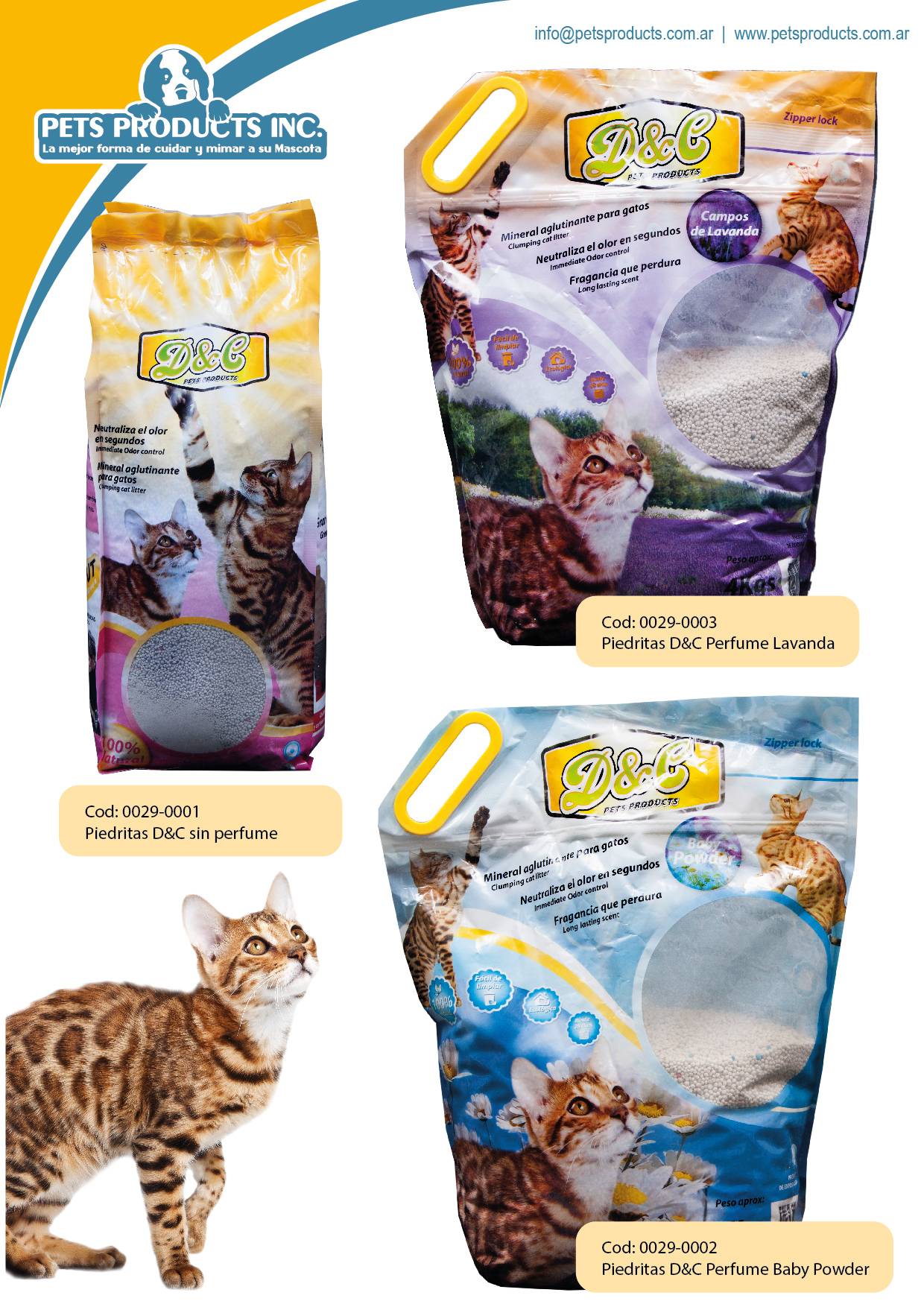PETSPRODUCTS dyc piedritas sanitarias