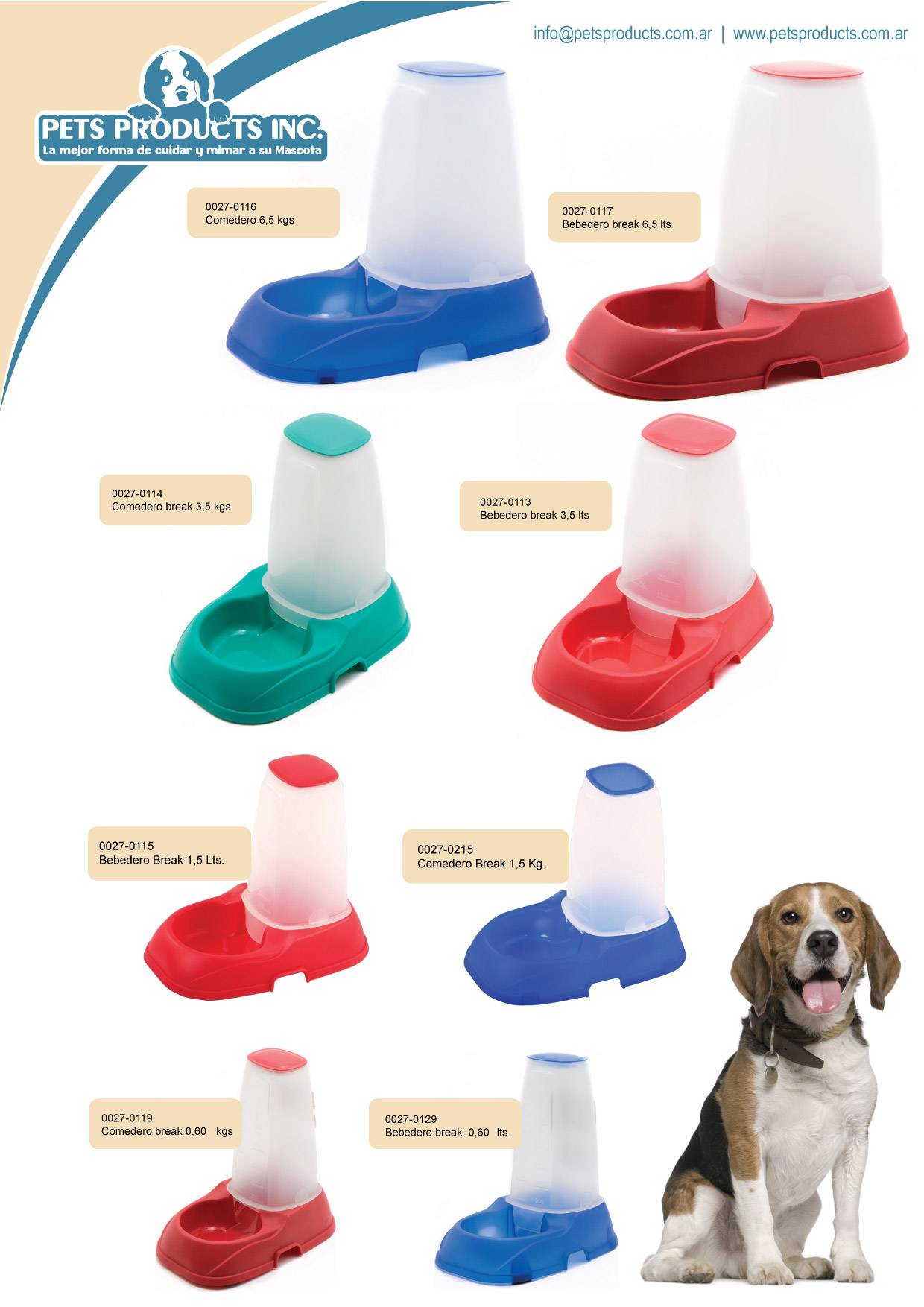 PETSPRODUCTS folleto cuchas y comederos y bebederos 01