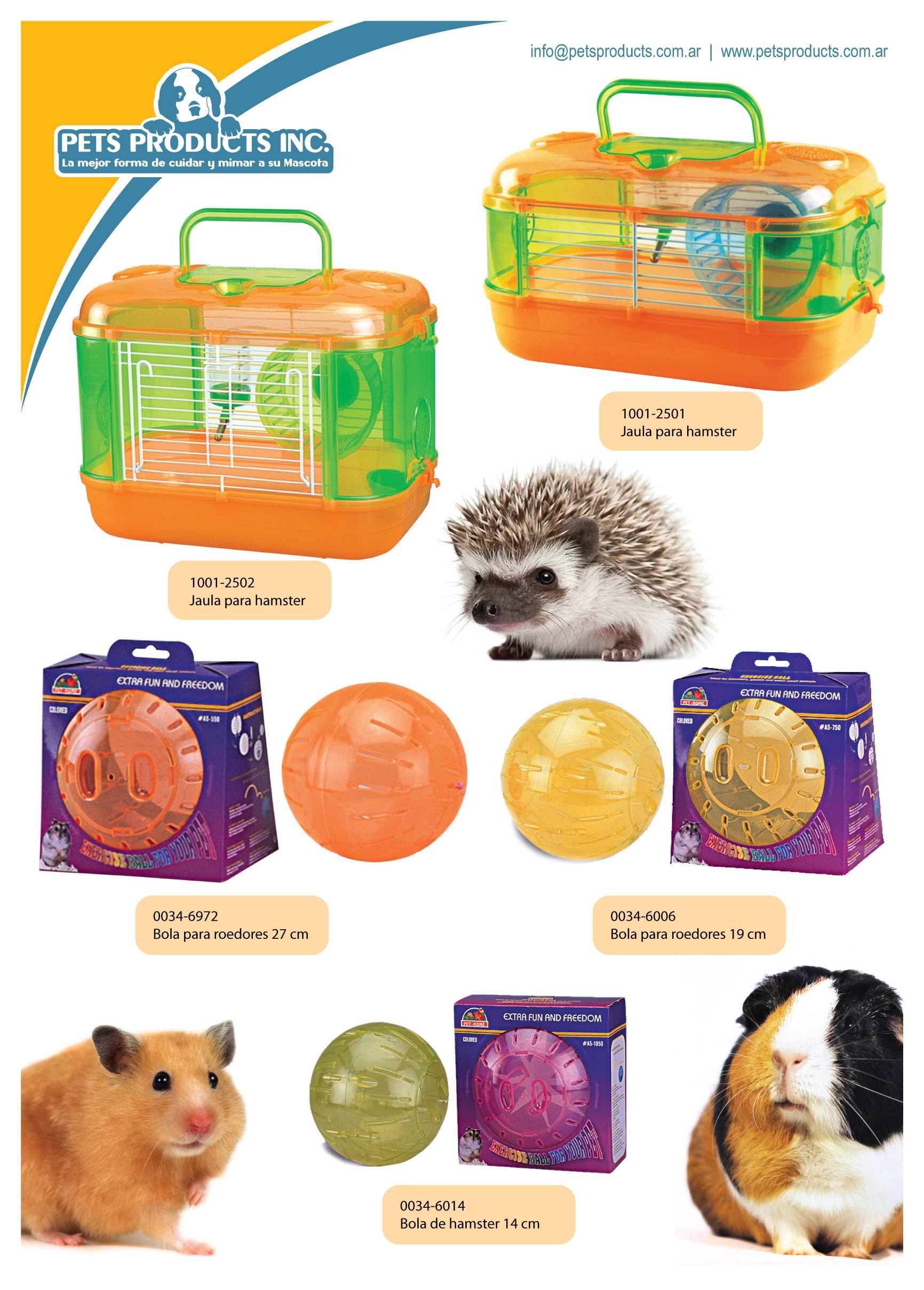PETSPRODUCTS roedores jaulas y bolas 01