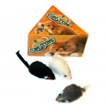 Ratones de Piel de 7 cm en Queso x 12 u.
